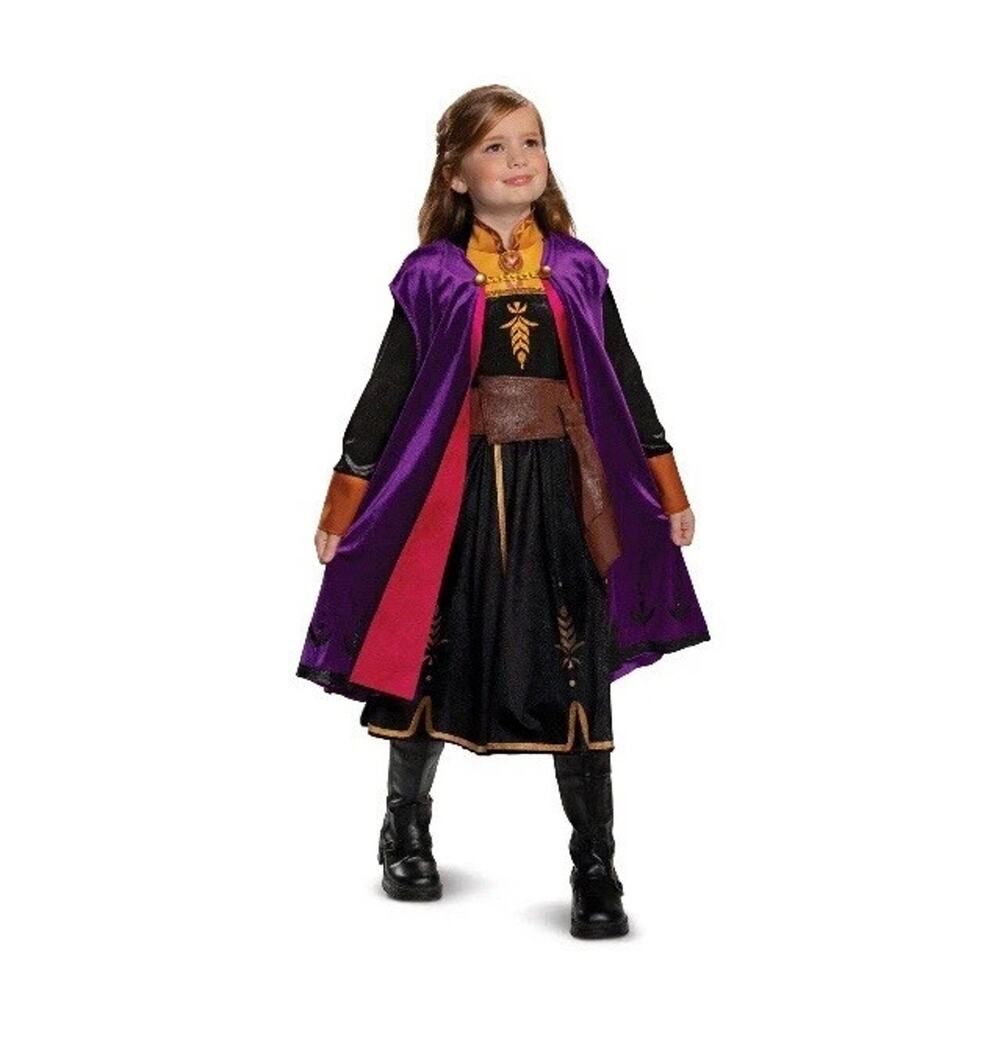 **NEW** Disney Frozen II Deluxe Anna 3-Piece Halloween Costume Size M 8-10 $25